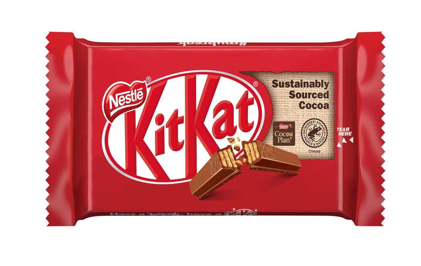 KitKat 4Finger mliečna čokoládová tyčinka